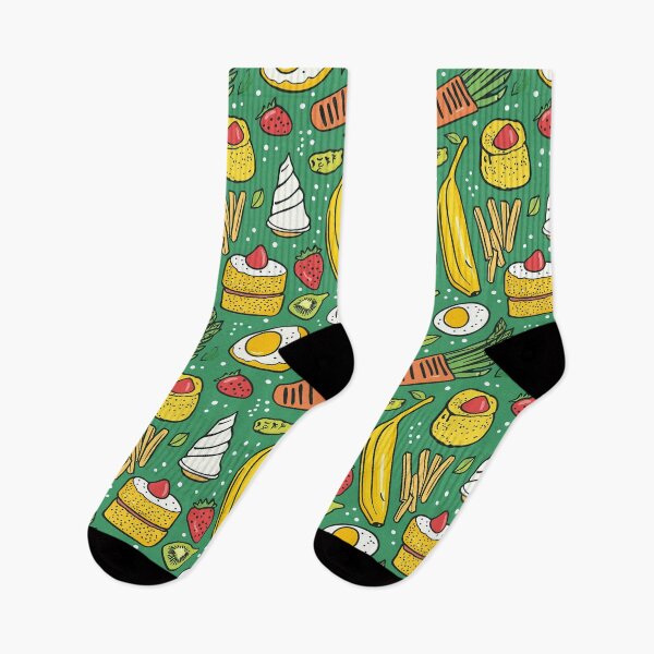 Item preview, Lively and colorful food pattern designed and sold by Piotrek0001.