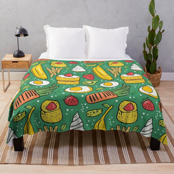 Item preview, Lively and colorful food pattern designed and sold by Piotrek0001.