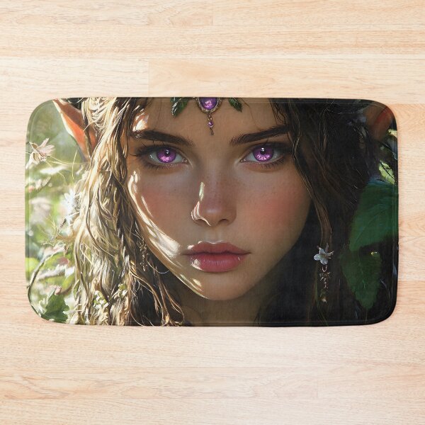 Item preview, Enchanted Violet Gaze designed and sold by AI-Only Creations.