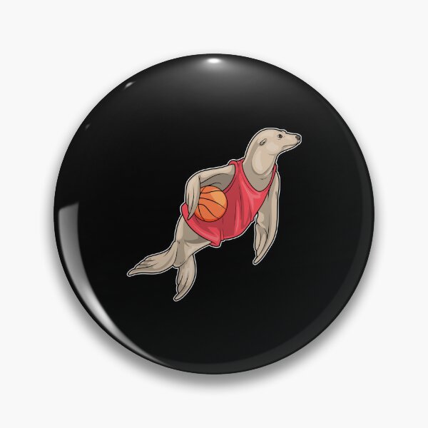 Item preview, Seal Basketball player Basketball designed and sold by Snabdesign84.