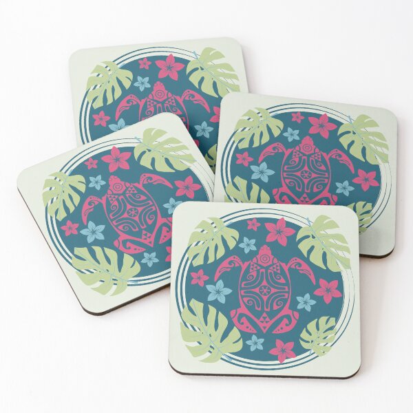 Item preview, Hawaiian Turtle Motif designed and sold by TurquoiseBird.