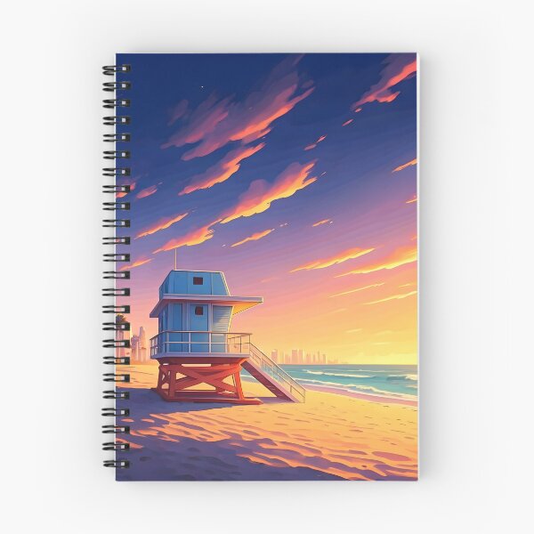 Item preview, South Beach Miami: Pastel Sunset Serenity designed and sold by LSVart.