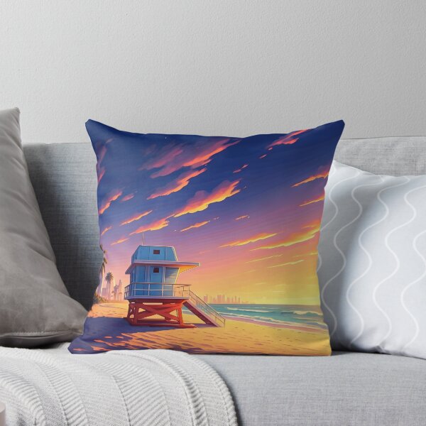 Item preview, South Beach Miami: Pastel Sunset Serenity designed and sold by LSVart.