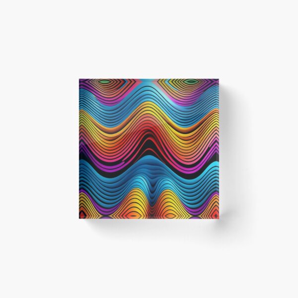 Item preview, A mesmerizing illusion of pulsating waves designed and sold by Z-Warsztatu.