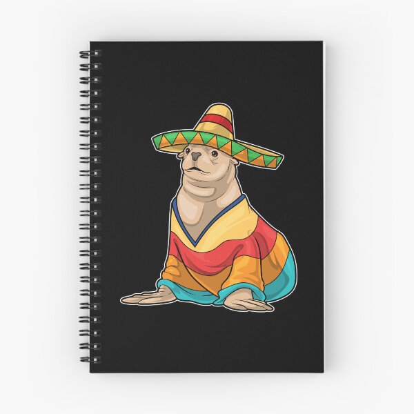 Item preview, Seal Mexican hat designed and sold by Snabdesign84.