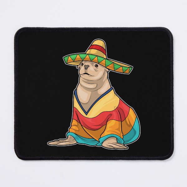Item preview, Seal Mexican hat designed and sold by Snabdesign84.