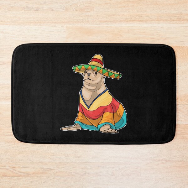 Item preview, Seal Mexican hat designed and sold by Snabdesign84.