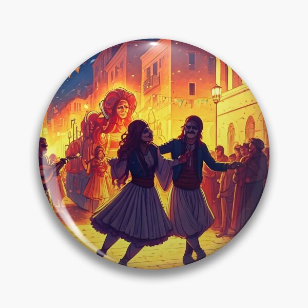 Item preview, Patras Carnival: A Vibrant Greek Celebration designed and sold by LSVart.