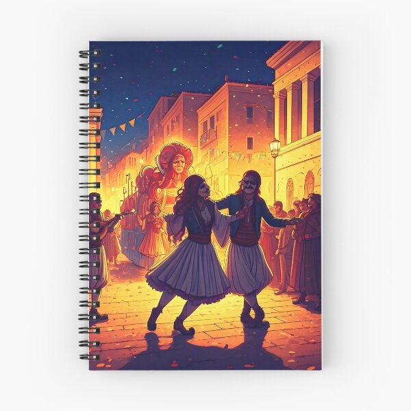 Item preview, Patras Carnival: A Vibrant Greek Celebration designed and sold by LSVart.