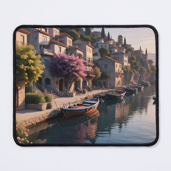 Item preview, Kaleiçi Marina: Sunset Serenity in Antalya designed and sold by LSVart.