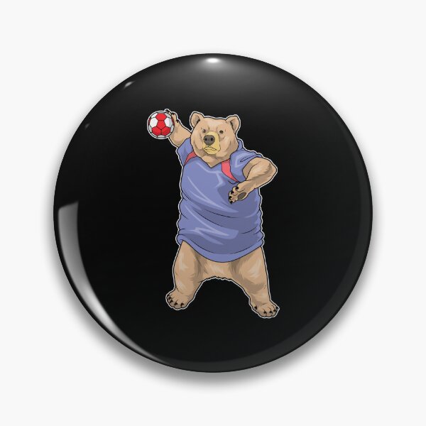 Item preview, Bear Handball player Handball designed and sold by Snabdesign84.