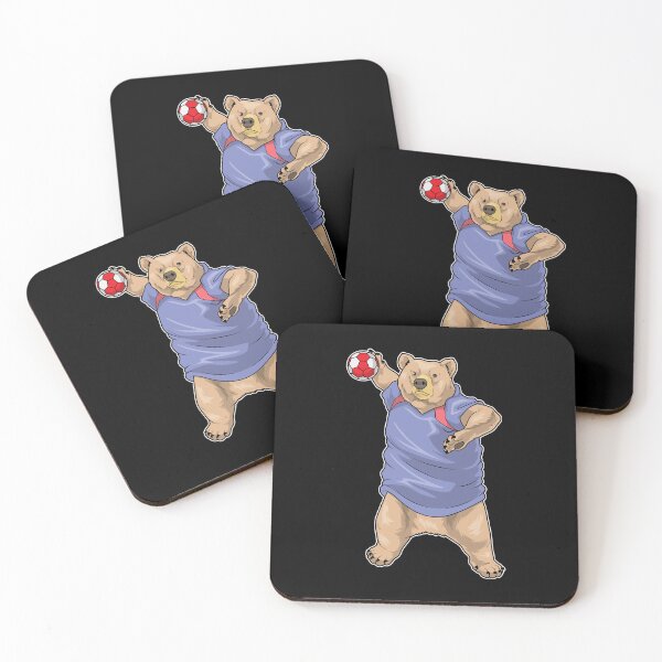 Item preview, Bear Handball player Handball designed and sold by Snabdesign84.