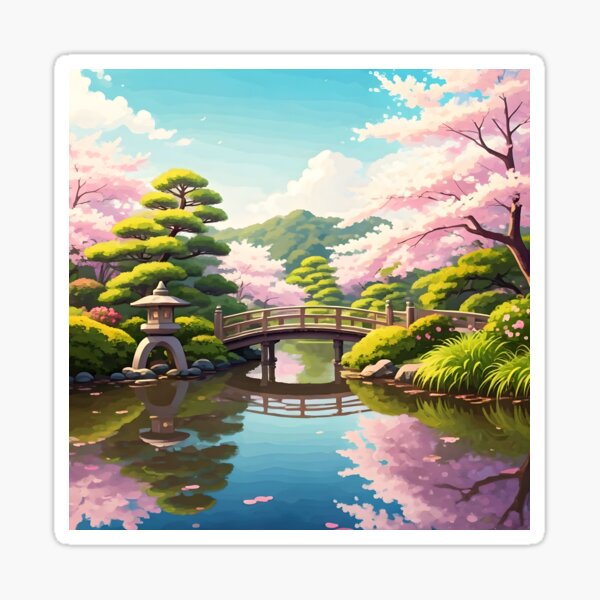 Item preview, Kenroku-en Garden: Tranquil Beauty in Kanazawa designed and sold by LSV-Art.