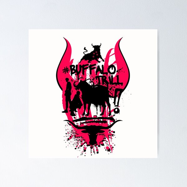 Item preview, Buffalo Trill Street Art designed and sold by pUNKnown.