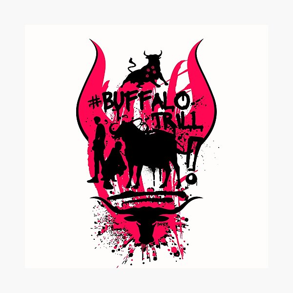 Item preview, Buffalo Trill Street Art designed and sold by pUNKnown.