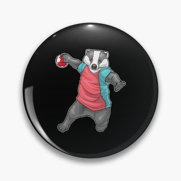 Item preview, Badger Handball player Handball designed and sold by Snabdesign84.