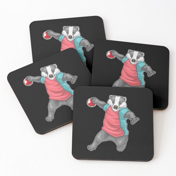 Item preview, Badger Handball player Handball designed and sold by Snabdesign84.