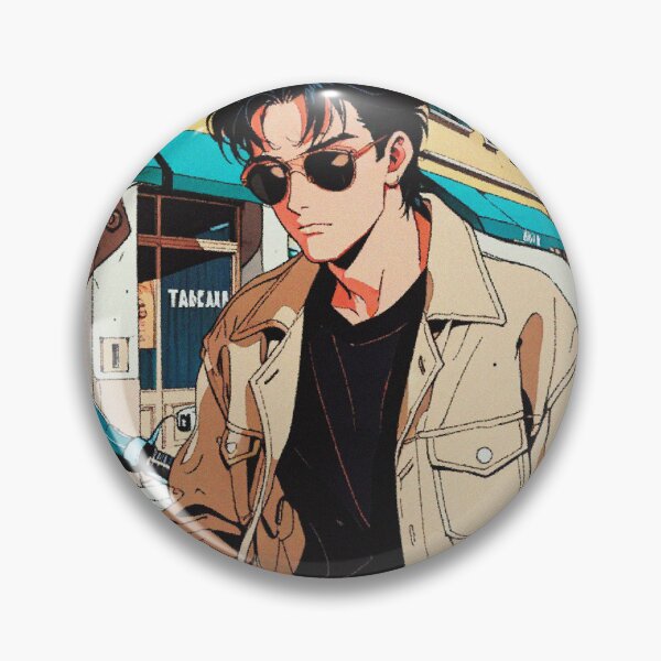 Item preview, 90s Anime Italian Men - Confident Style designed and sold by RetroRebootShop.