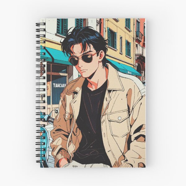 Item preview, 90s Anime Italian Men - Confident Style designed and sold by RetroRebootShop.