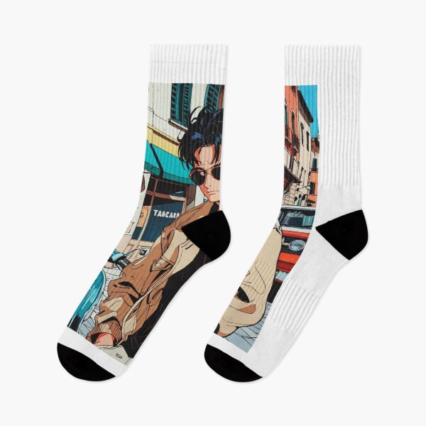 Item preview, 90s Anime Italian Men - Confident Style designed and sold by RetroRebootShop.