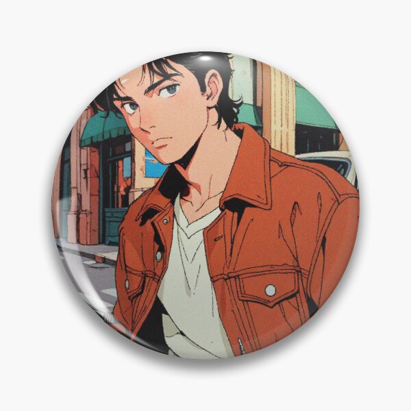 Item preview, 90s Anime Italian Art - Cel-Shaded Style designed and sold by RetroRebootShop.