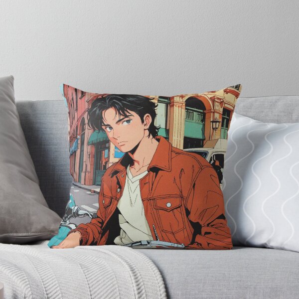 Item preview, 90s Anime Italian Art - Cel-Shaded Style designed and sold by RetroRebootShop.