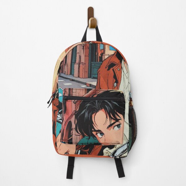 Item preview, 90s Anime Italian Art - Cel-Shaded Style designed and sold by RetroRebootShop.