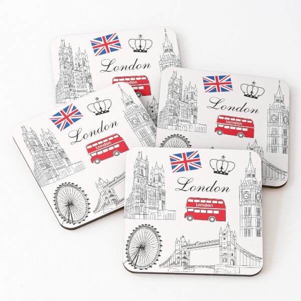 Item preview, Vintage London Travel Art - Retro Wanderlust Design for Urban Exploration & Adventure designed and sold by Black_Art.