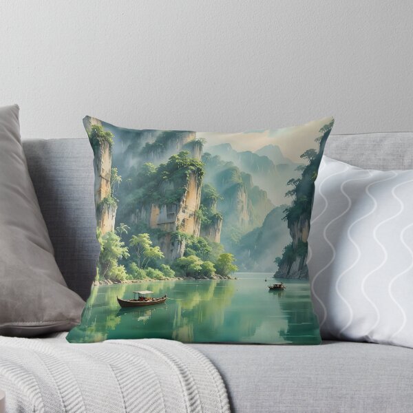 Item preview, Khao Sok National Park: Emerald Lake & Limestone Majesty designed and sold by LSVart.