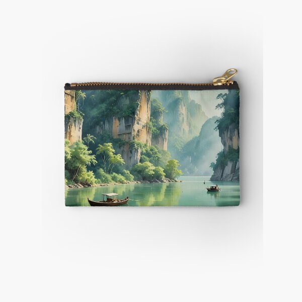 Item preview, Khao Sok National Park: Emerald Lake & Limestone Majesty designed and sold by LSVart.