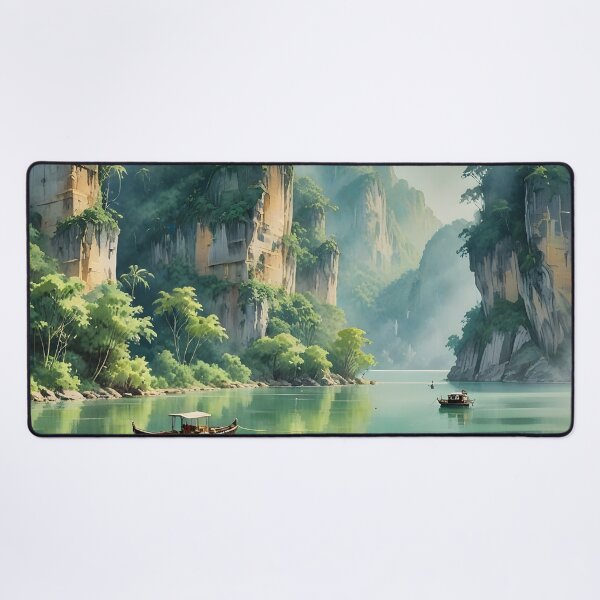 Item preview, Khao Sok National Park: Emerald Lake & Limestone Majesty designed and sold by LSVart.
