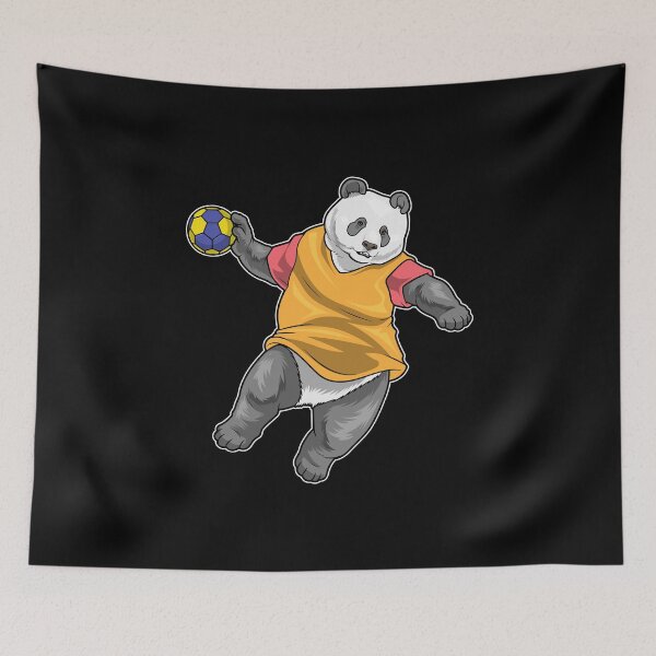 Item preview, Panda Handball player Handball designed and sold by Snabdesign84.