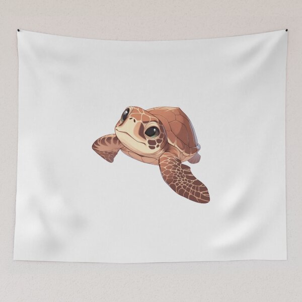 Item preview, Cute happy friend sea turtle designed and sold by PatternFly.