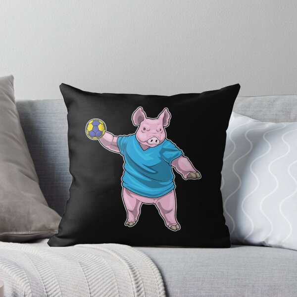 Item preview, Pig Handball player Handball designed and sold by Snabdesign84.