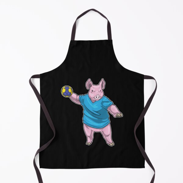 Item preview, Pig Handball player Handball designed and sold by Snabdesign84.