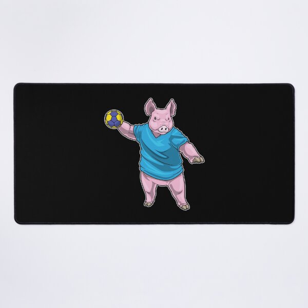 Item preview, Pig Handball player Handball designed and sold by Snabdesign84.