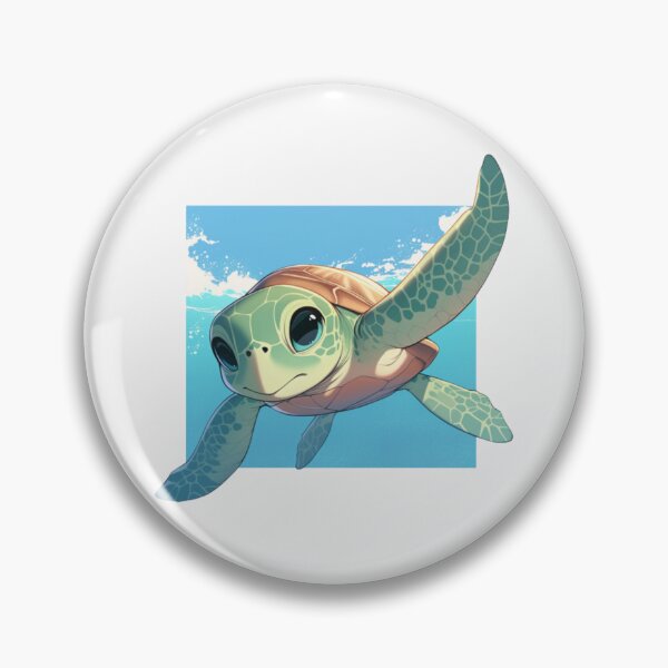 Item preview, Cute happy friend sea turtle designed and sold by PatternFly.
