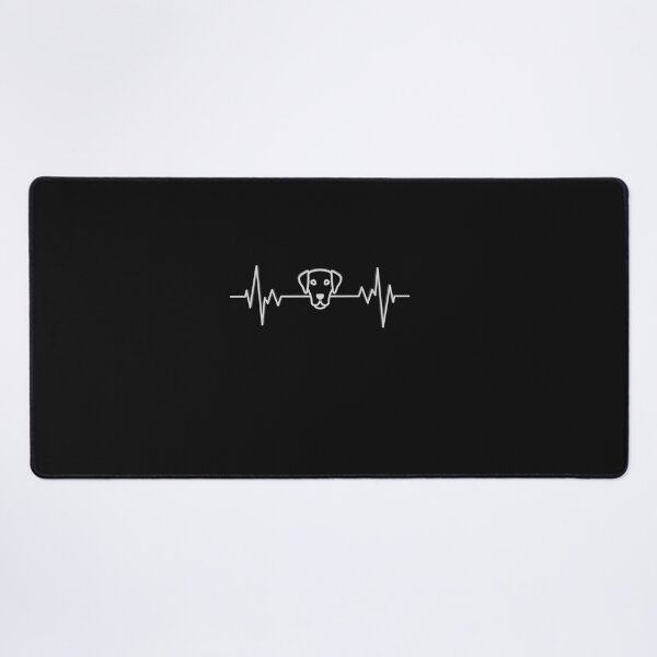Item preview, Loyal Pulse: Dog & Heartbeat Bond Art designed and sold by Zakrytos ★★★★★.
