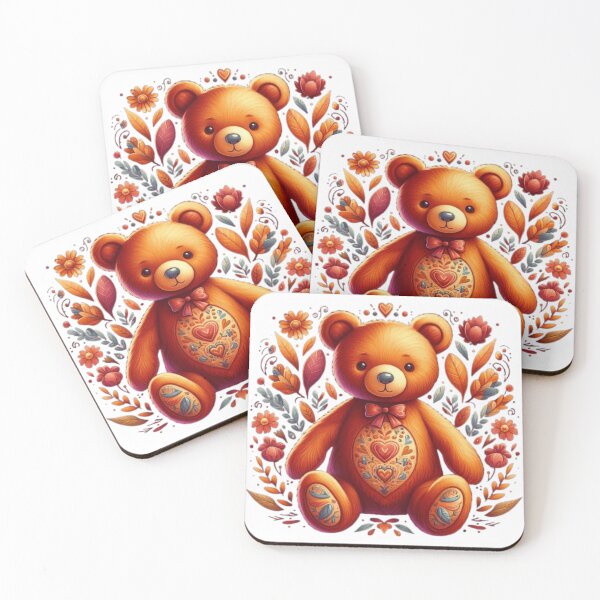Item preview, Colored Bear - Autumn Colors  designed and sold by Marshcherokee.