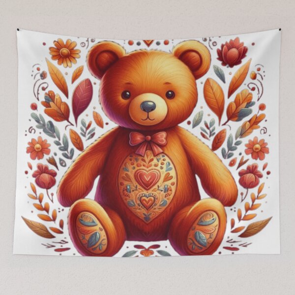 Item preview, Colored Bear - Autumn Colors  designed and sold by Marshcherokee.