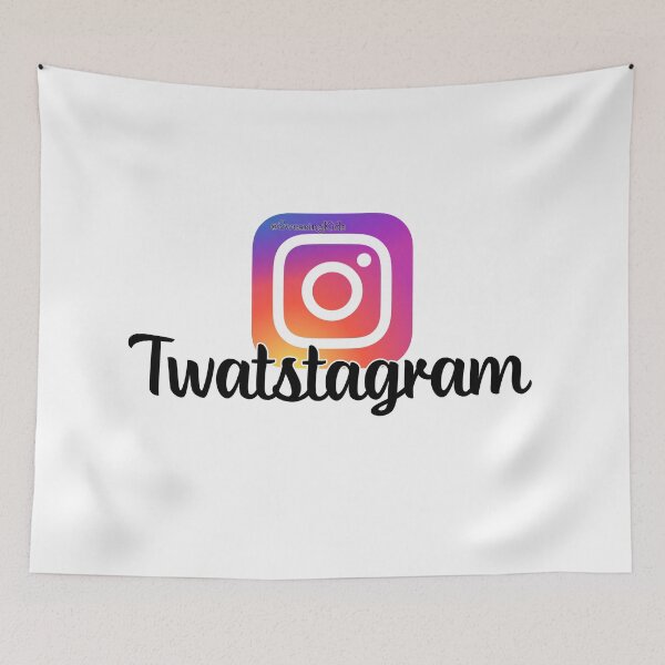 Item preview, Twatstagram designed and sold by SwearingKids.