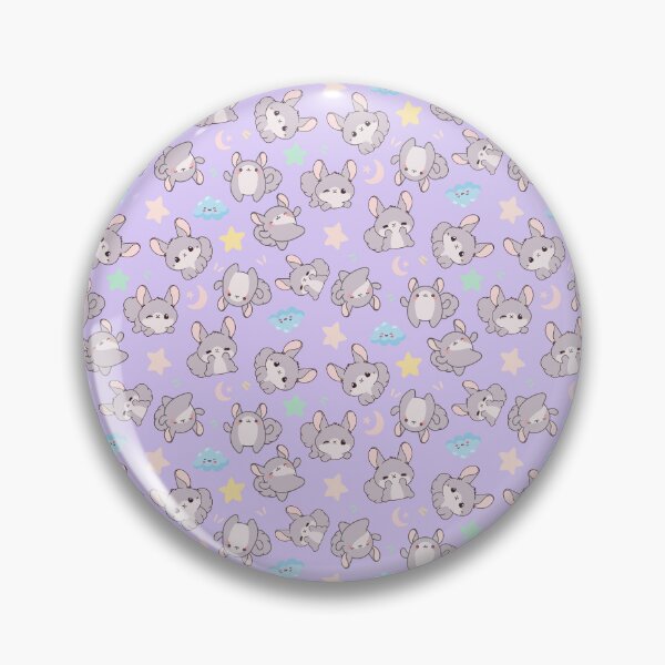Item preview, Chinchilla Pattern – Soft, Fluffy, and Irresistibly Cute designed and sold by WildlifeInc.