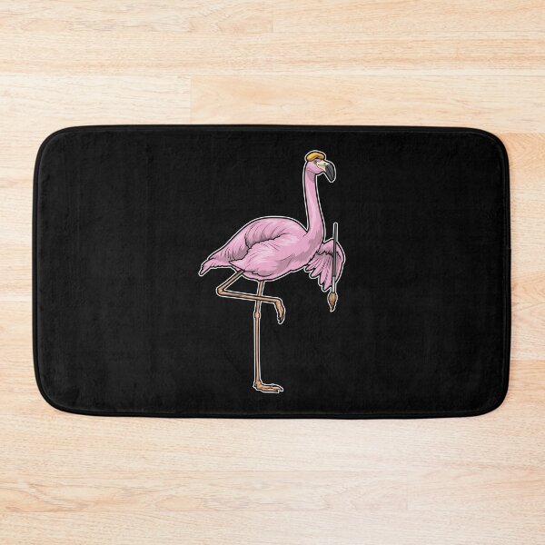 Item preview, Flamingo Painter Paint brush Painting designed and sold by Snabdesign84.