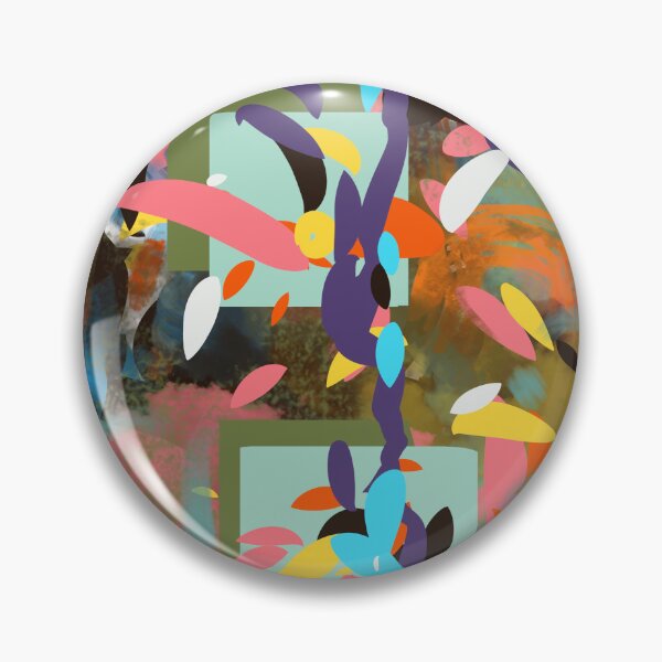 Item preview, Colorful Abstract Shapes and Petals designed and sold by Jessielee72.