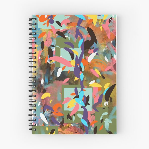 Item preview, Colorful Abstract Shapes and Petals designed and sold by Jessielee72.