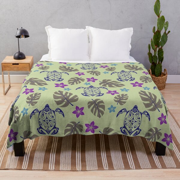 Item preview, Hawaiian Turtle Motif designed and sold by TurquoiseBird.