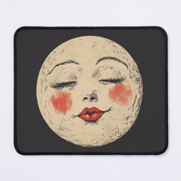 Item preview, Vintage Paper Moon Face Kiss designed and sold by RoseoftheWild.