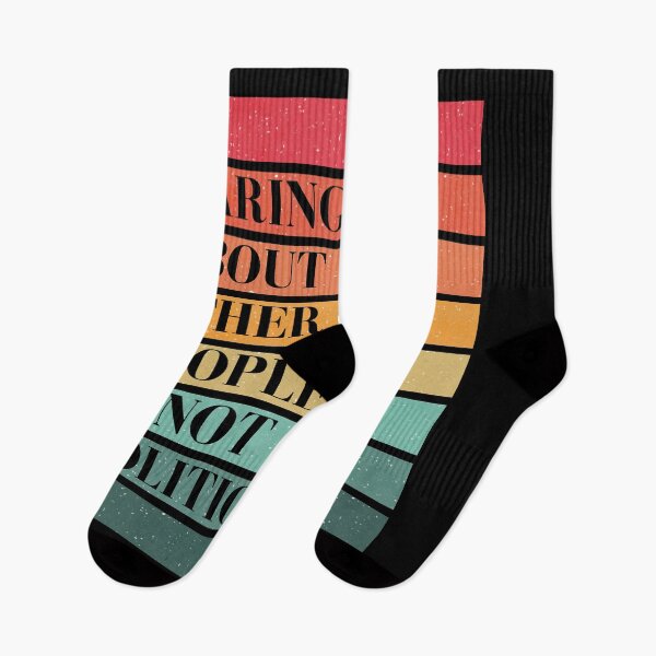 Item preview, Caring about other people is not political designed and sold by A-Szczesniak.