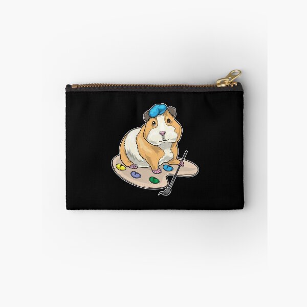 Item preview, Guinea pig Painter Paint brush Painting designed and sold by Snabdesign84.