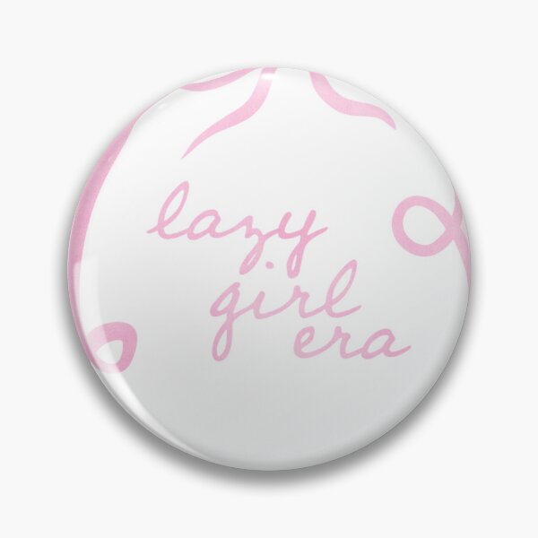 Item preview, Lazy Girl Era Pink Coquette Bow Aesthetic designed and sold by Creative Brat Design Studio.
